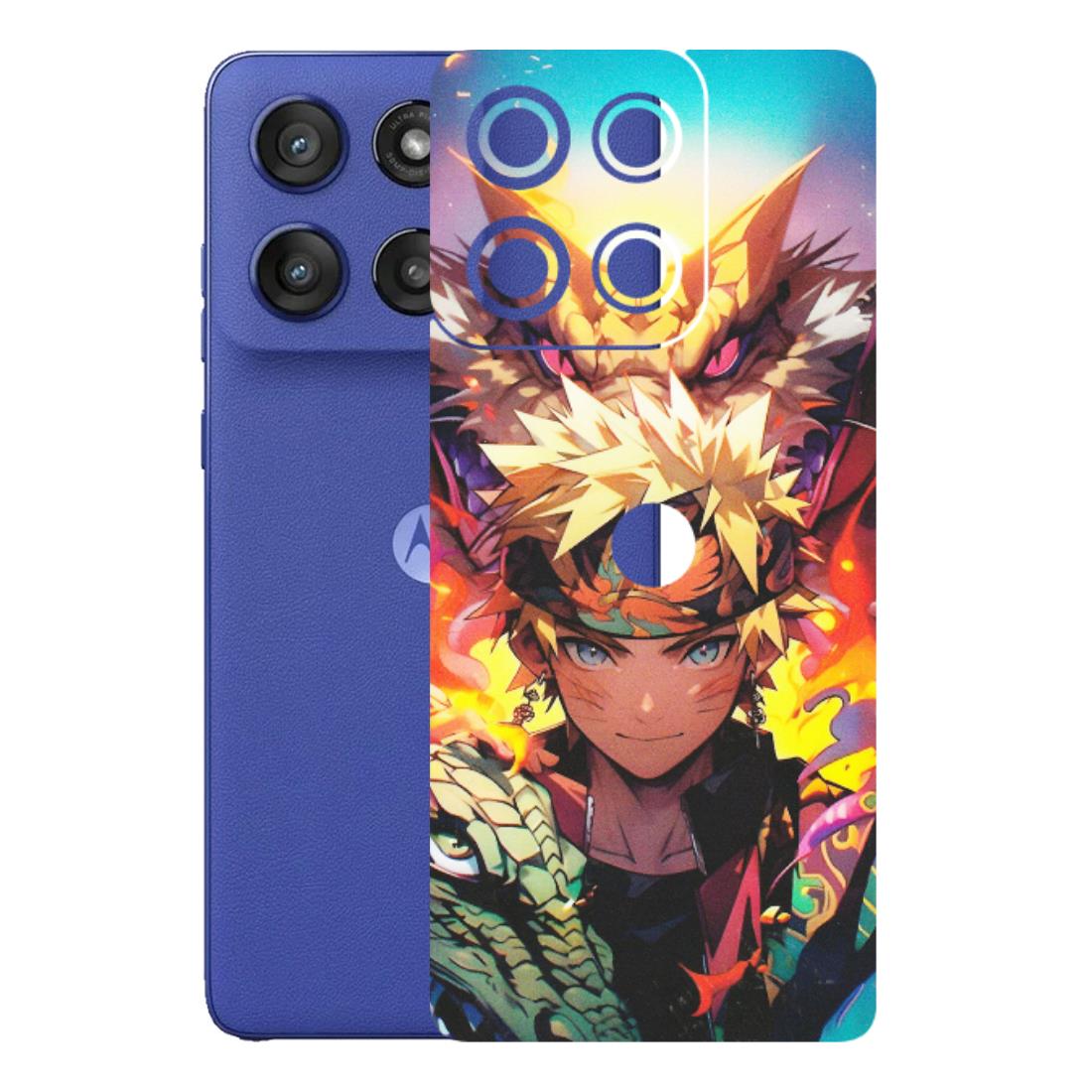 Motorola Phone Skins (All Models) - Angry Naruto Anime - Matte Finish (M-148) Motorola Edge 60 Stylus
