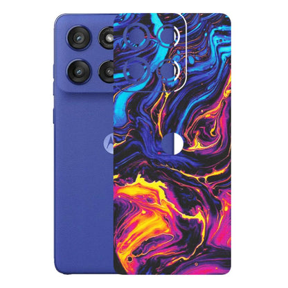Motorola Phone Skins (All Models) - Abstract Paint Classy - Matte Finish (M-15) Motorola Edge 60 Stylus