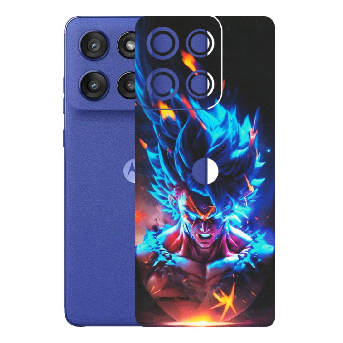 Motorola Phone Skins (All Models) - Angry Goku Dragon Ball Anime - Matte Finish (M-150) Motorola Edge 60 Stylus