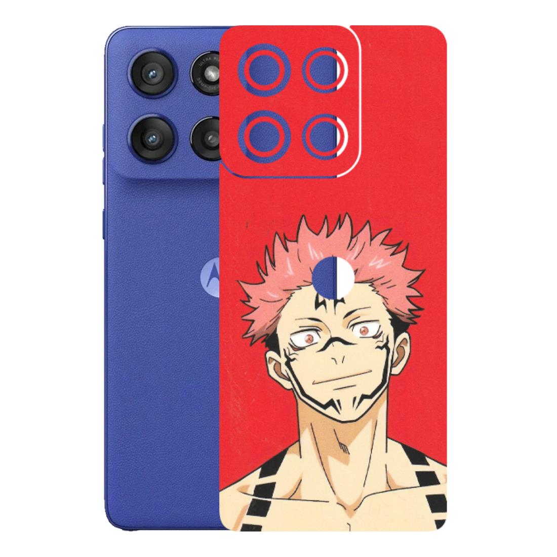 Motorola Phone Skins (All Models) - Ryomen Sukuna Fun Anime - Matte Finish (M-153) Motorola Edge 60 Stylus