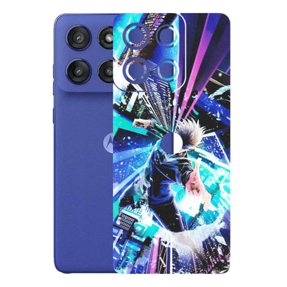 Motorola Phone Skins (All Models) - Manga Action Jujustu Kaisen Anime - Matte Finish (M-155) Motorola Edge 60 Stylus