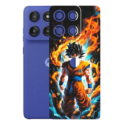 Motorola Phone Skins (All Models) - Goku Transformation Anime - Matte Finish (M-159) Motorola Edge 60 Stylus