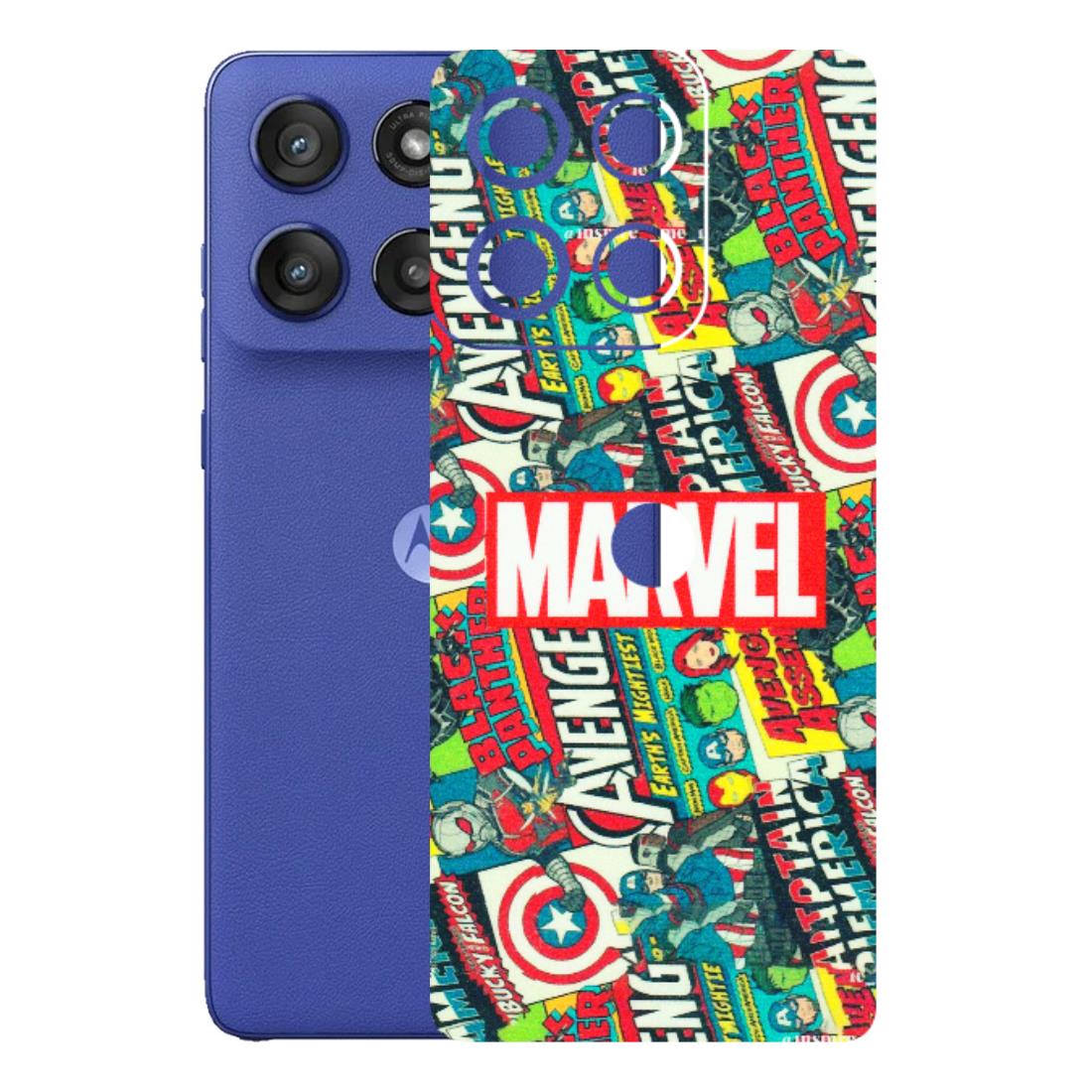 Motorola Phone Skins (All Models) - Marvel Comic Lover - Matte Finish (M-30) Motorola Edge 60 Stylus