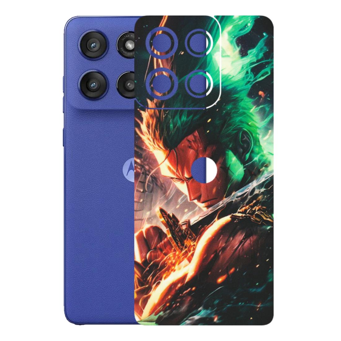 Motorola Phone Skins (All Models) - Anime Gojo Sword - Matte Finish (M-32) Motorola Edge 60 Stylus