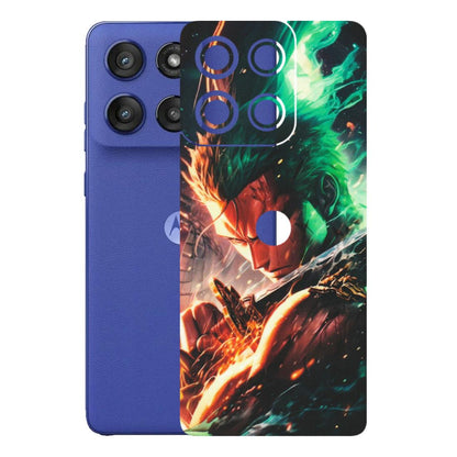 Motorola Phone Skins (All Models) - Anime Gojo Sword - Matte Finish (M-32) Motorola Edge 60 Stylus