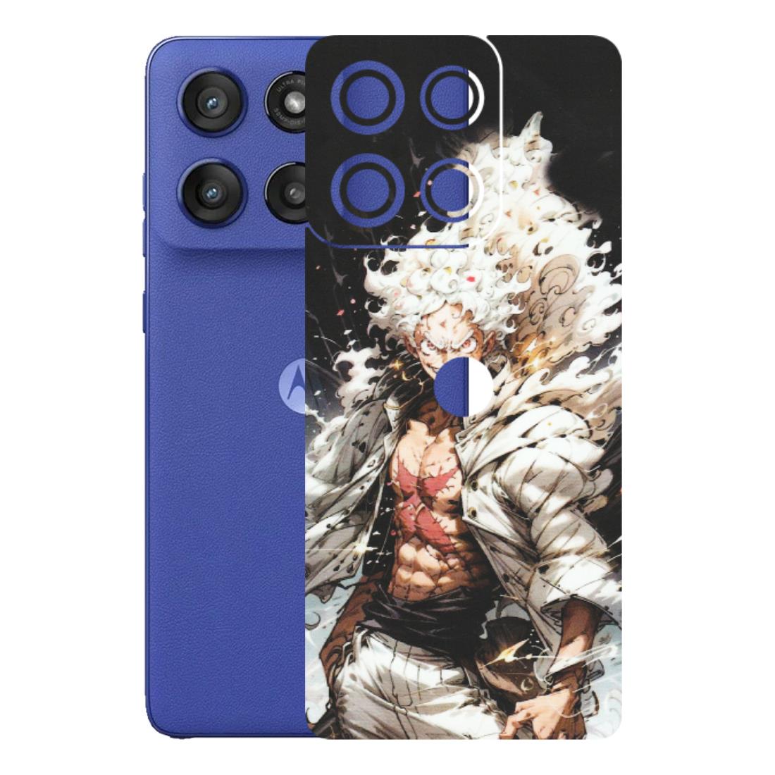 Motorola Phone Skins (All Models) - Anime Angry Classy Character - Matte Finish (M-34) Motorola Edge 60 Stylus