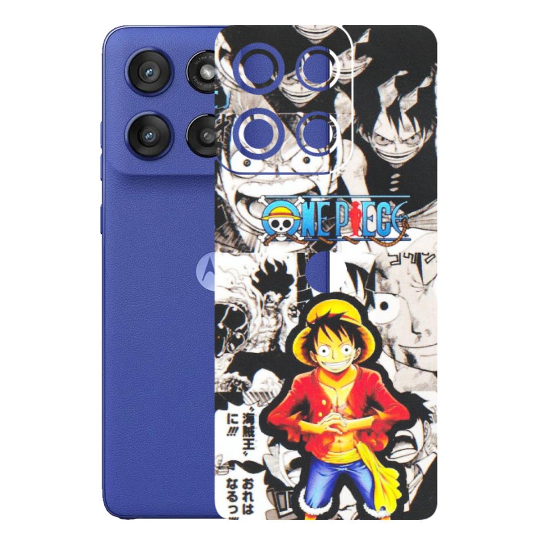 Motorola Phone Skins (All Models) - One Piece B&W - Matte Finish (M-63) Motorola Edge 60 Stylus