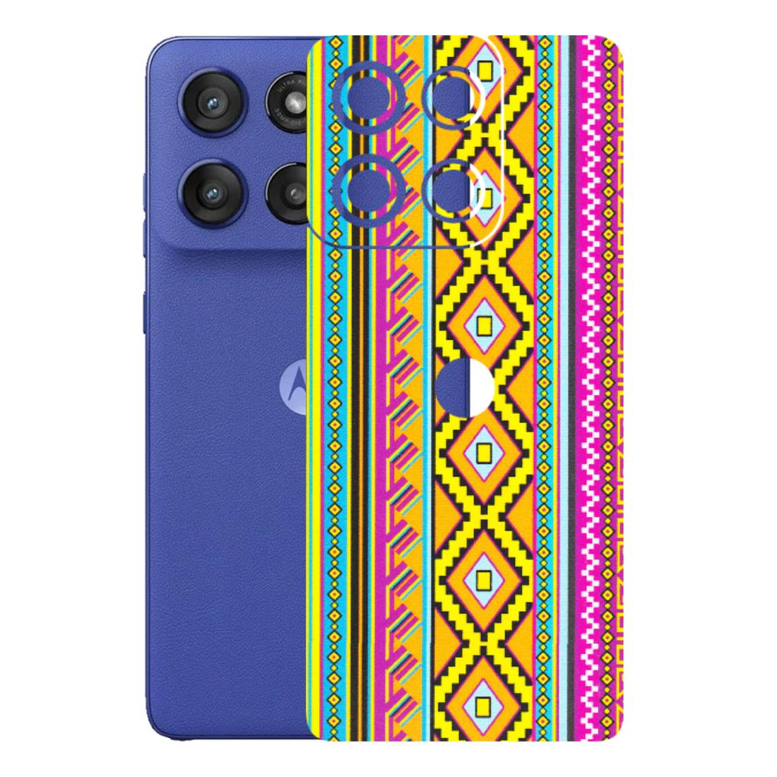Motorola Phone Skins (All Models) - Thai illustration - Matte Finish (M-89) Motorola Edge 60 Stylus