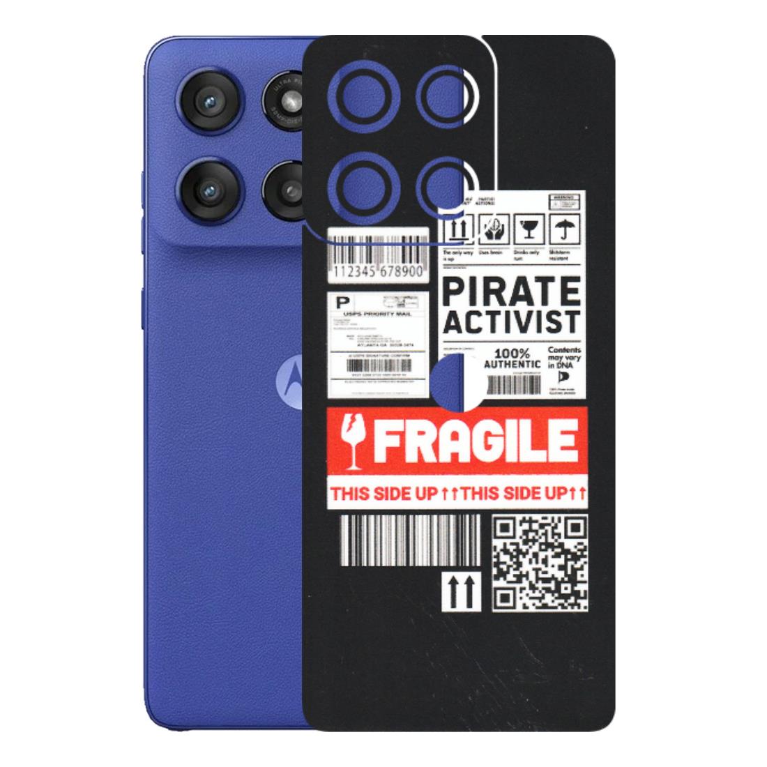 Motorola Phone Skins (All Models) - Handle With Care - Matte Finish (M-99) Motorola Edge 60 Stylus