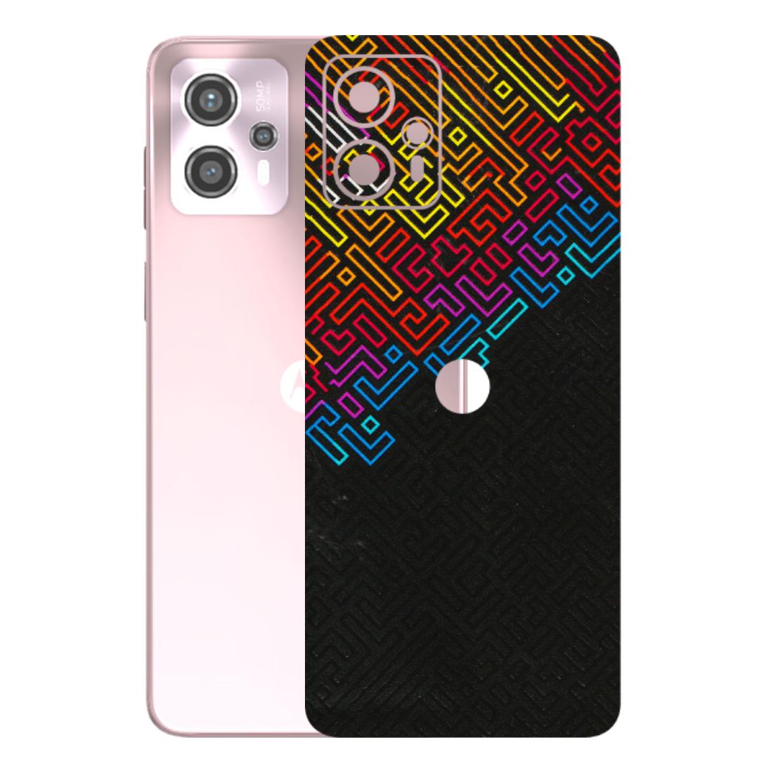 Motorola Phone Skins (All Models) - Dotme Pattern Art - 3D Embossed Finish (L-121) Motorola G13