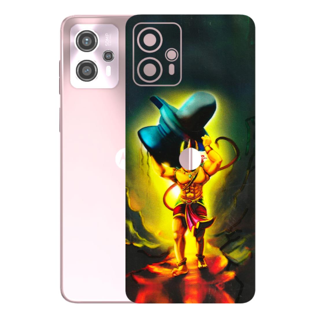 Motorola Phone Skins (All Models) - Hanuman Ji - 3D Embossed Finish (L-128) Motorola G13