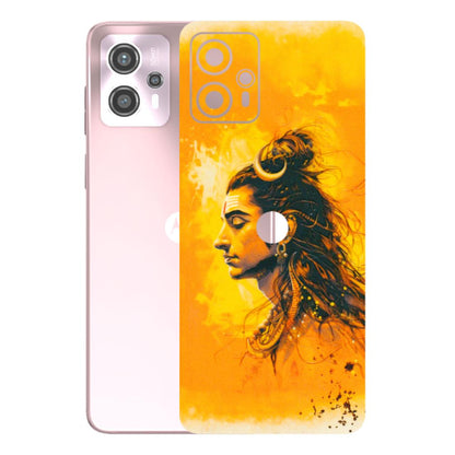 Motorola Phone Skins (All Models) - Shiv Shakti - 3D Embossed Finish (L-14) Motorola G13