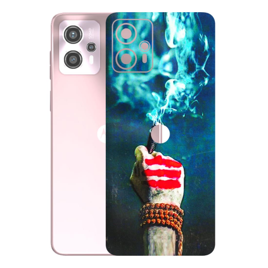 Motorola Phone Skins (All Models) - Mahadev Bhakt - 3D Embossed Finish (L-146) Motorola G13