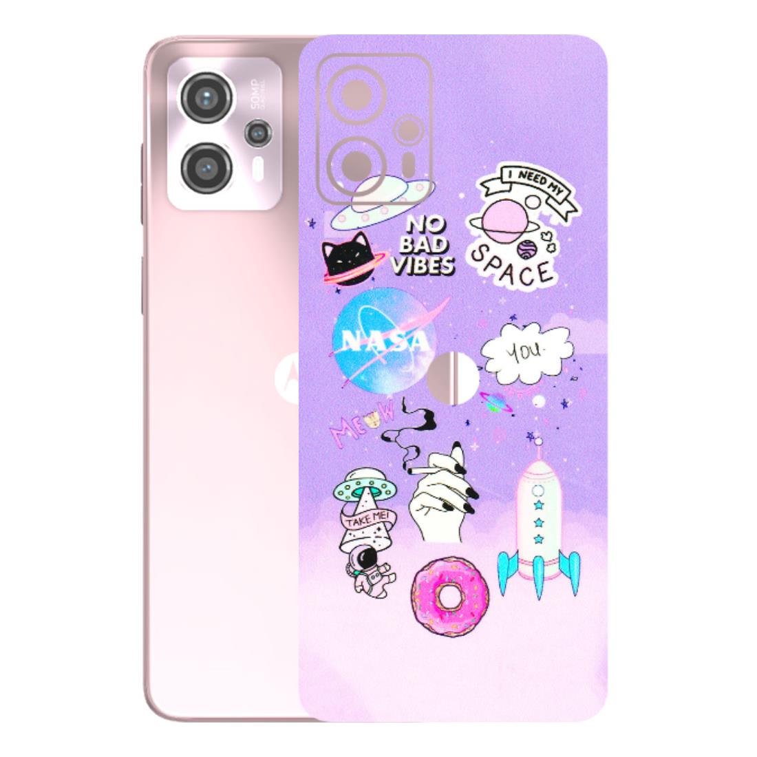 Motorola Phone Skins (All Models) - I Need My Nasa Skin - 3D Embossed Finish (L-149) Motorola G13