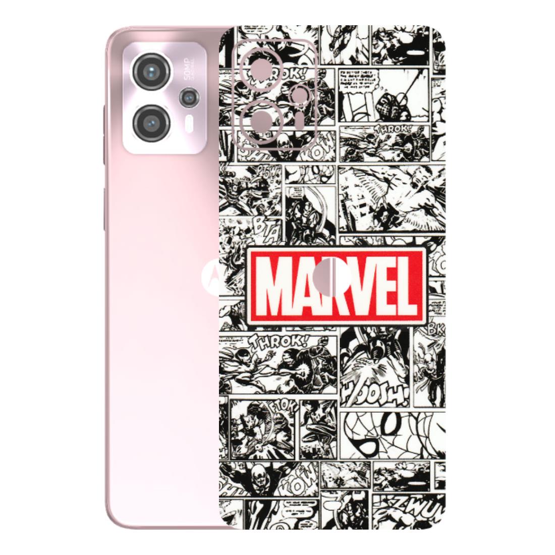 Motorola Phone Skins (All Models) - Marvel Comic - 3D Embossed Finish (L-171) Motorola G13
