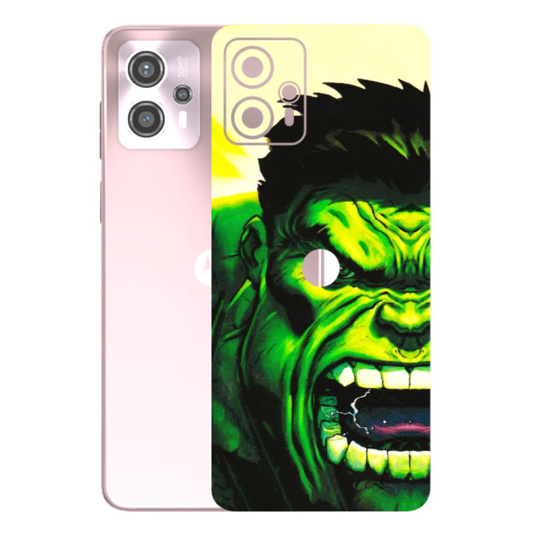 Motorola Phone Skins (All Models) - Hulk - 3D Embossed Finish (L-180) Motorola G13