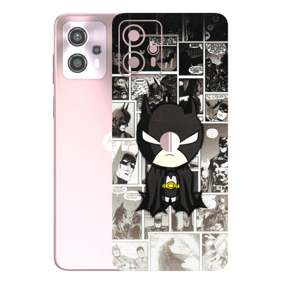 Motorola Phone Skins (All Models) - Toon Batman - 3D Embossed Finish (L-182) Motorola G13
