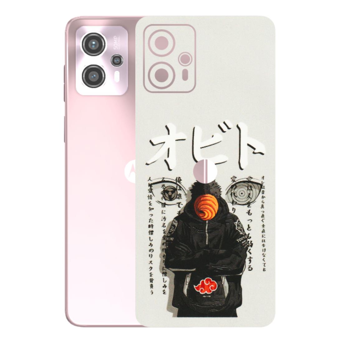 Motorola Phone Skins (All Models) - Obito Anime Eye - 3D Embossed Finish (L-19) Motorola G13