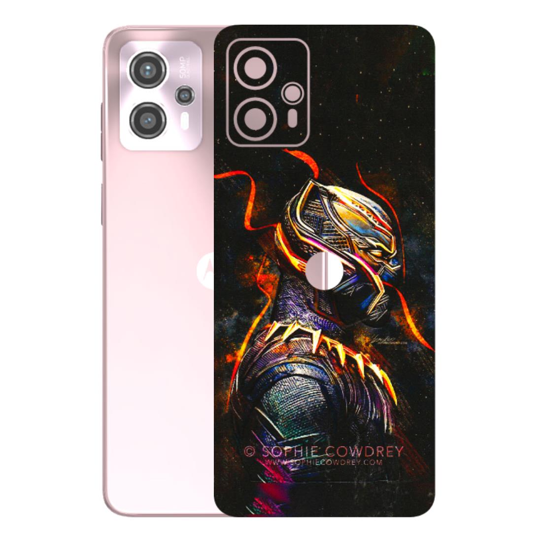 Motorola Phone Skins (All Models) - Black Panther - 3D Embossed Finish (L-190) Motorola G13