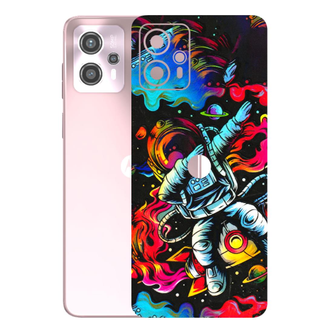 Motorola Phone Skins (All Models) - Astronaut Dope - 3D Embossed Finish (L-191) Motorola G13