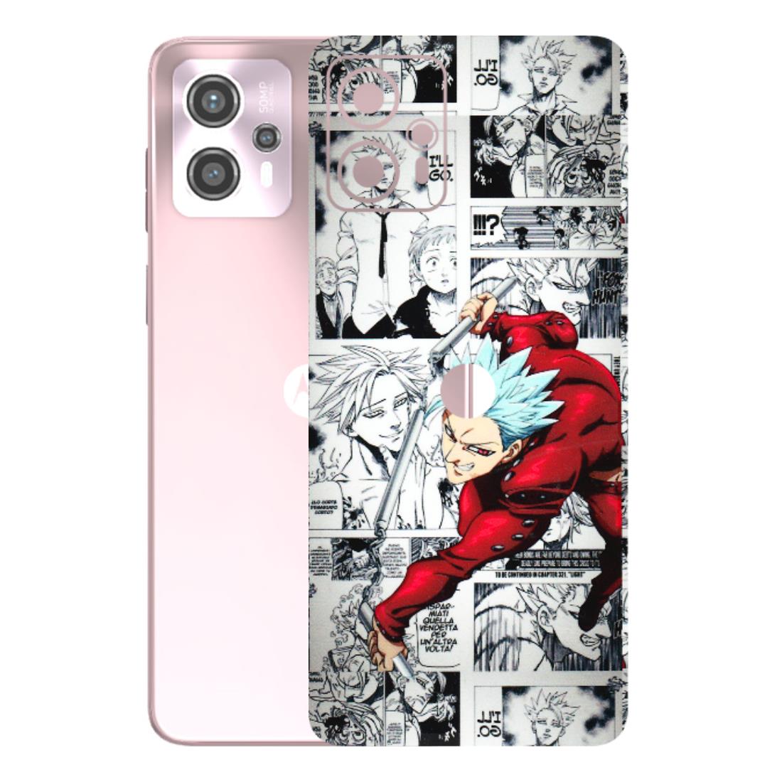 Motorola Phone Skins (All Models) - Anime Comic - 3D Embossed Finish (L-192) Motorola G13