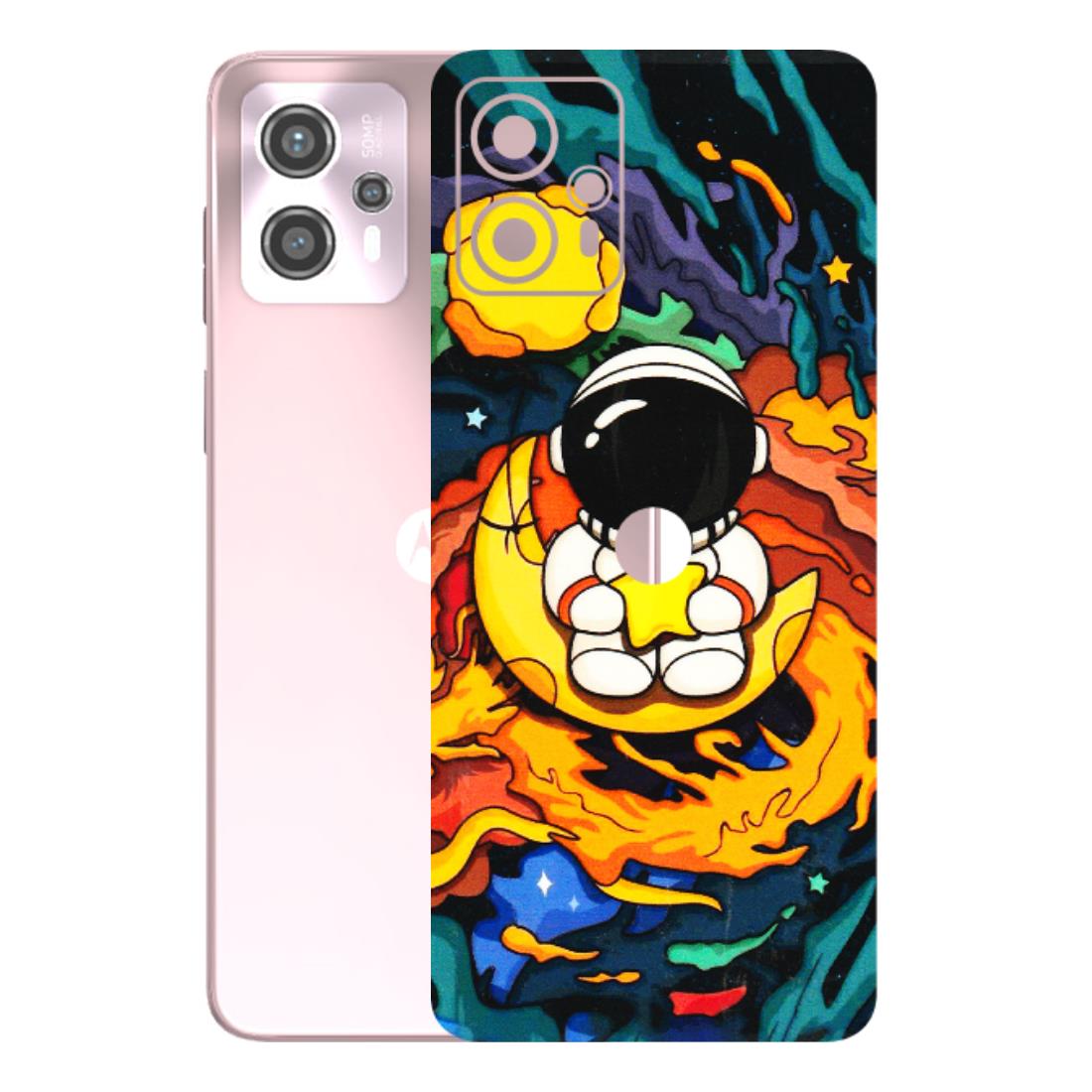 Motorola Phone Skins (All Models) - Baby Astronaut - 3D Embossed Finish (L-197) Motorola G13