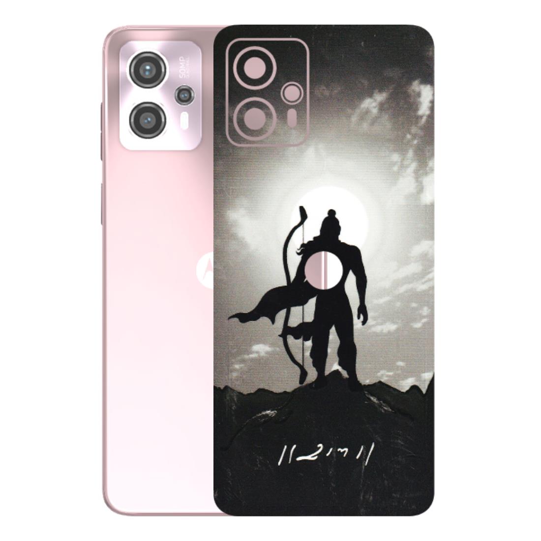 Motorola Phone Skins (All Models) - Jai Siya Ram - 3D Embossed Finish (L-200) Motorola G13