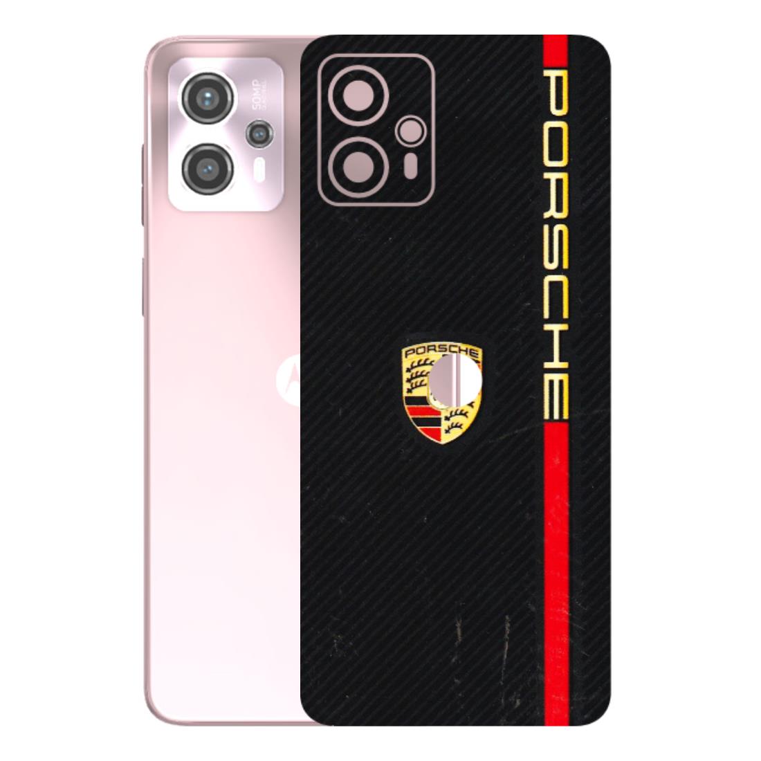 Motorola Phone Skins (All Models) - Premium Porsche - 3D Embossed Finish (L-225) Motorola G13
