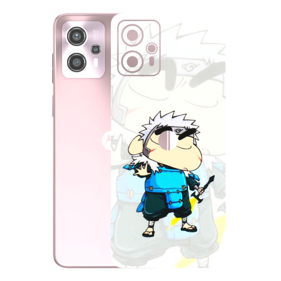 Motorola Phone Skins (All Models) - Angry Young Shinchan - 3D Embossed Finish (L-226) Motorola G13