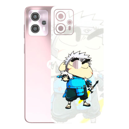 Motorola Phone Skins (All Models) - Angry Young Shinchan - 3D Embossed Finish (L-226) Motorola G13