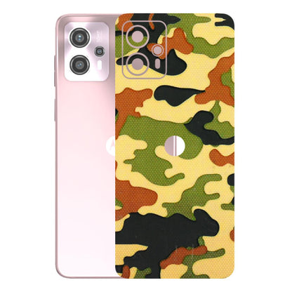 Motorola Phone Skins (All Models) - Indian Military - 3D Embossed Finish (L-234) Motorola G13
