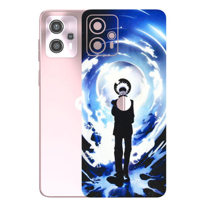 Motorola Phone Skins (All Models) - Satoru Gojo Dark Blue - 3D Embossed Finish (L-235) Motorola G13