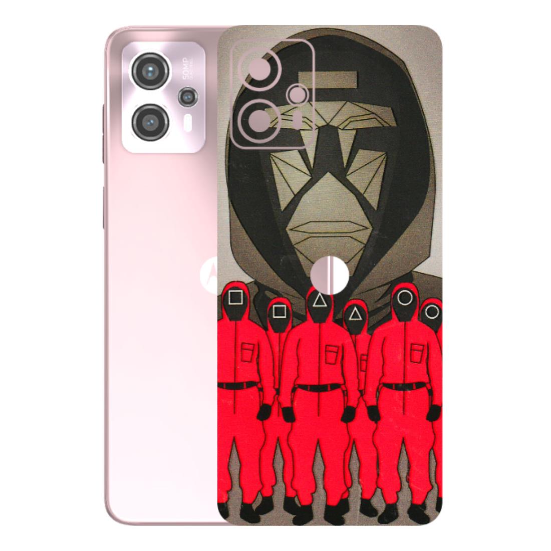Motorola Phone Skins (All Models) - Squid Game Hero - 3D Embossed Finish (L-245) Motorola G13