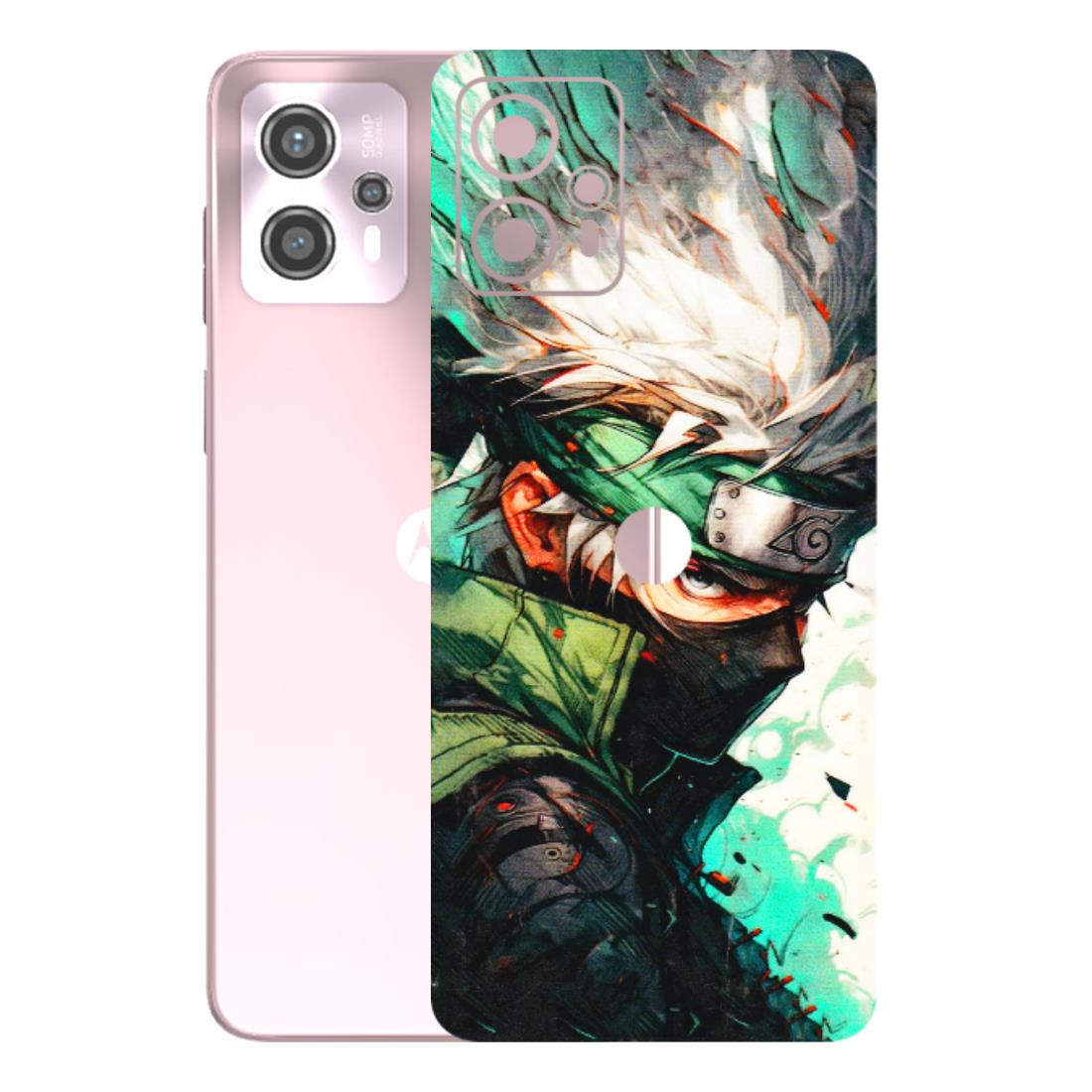 Motorola Phone Skins (All Models) - Kakashi Side Profile - 3D Embossed Finish (L-249) Motorola G13
