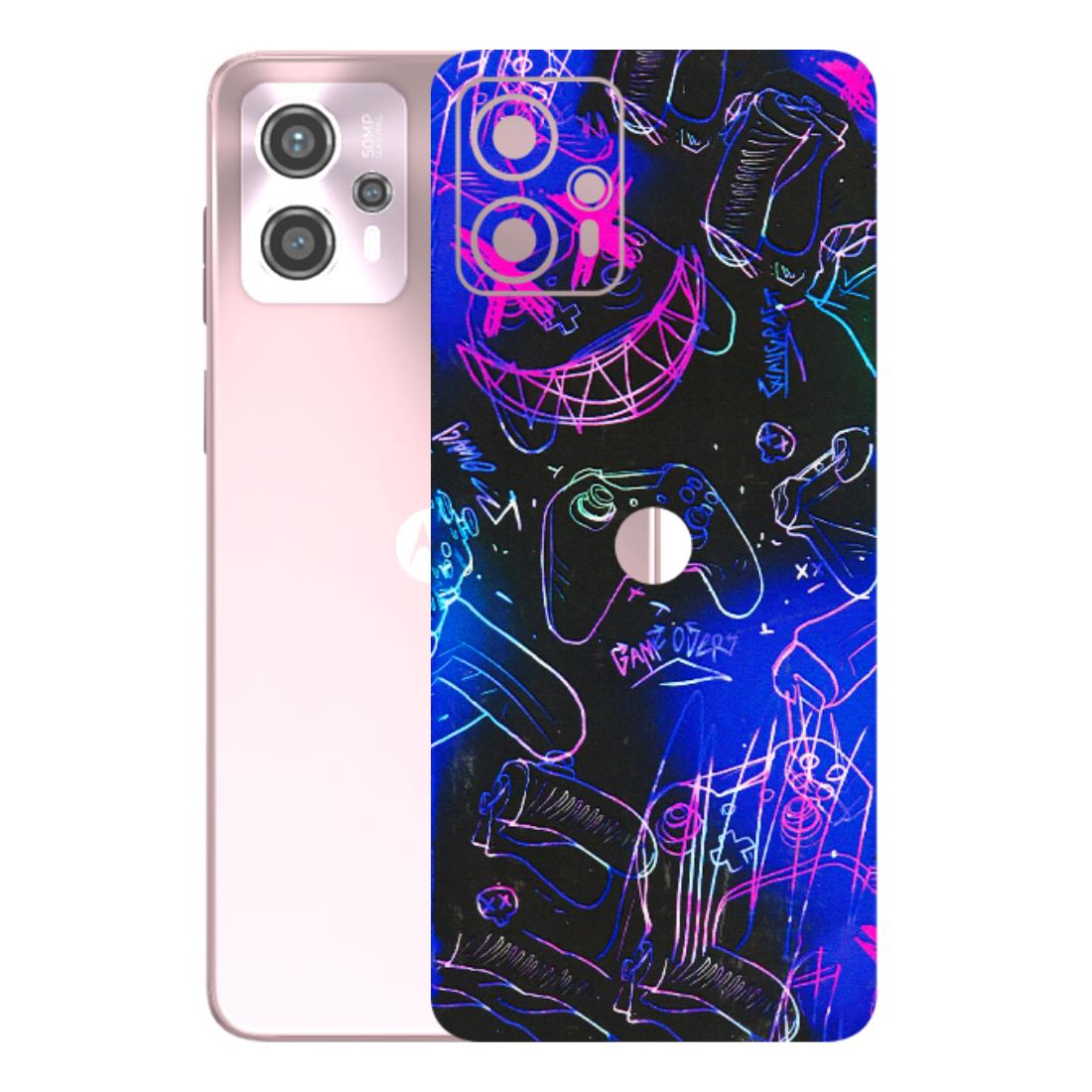 Motorola Phone Skins (All Models) - Gamers Paradise - 3D Embossed Finish (L-258) Motorola G13