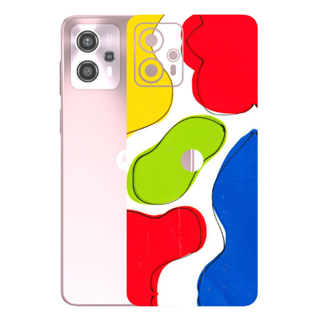 Motorola Phone Skins (All Models) - RGB Colour Paint - 3D Embossed Finish (L-284) Motorola G13