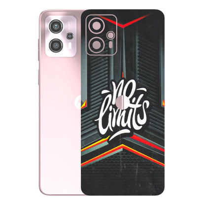Motorola Phone Skins (All Models) - No Limits - 3D Embossed Finish (L-286) Motorola G13