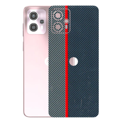 Motorola Phone Skins (All Models) - Blue Sober Lines - 3D Embossed Finish (L-305) Motorola G13