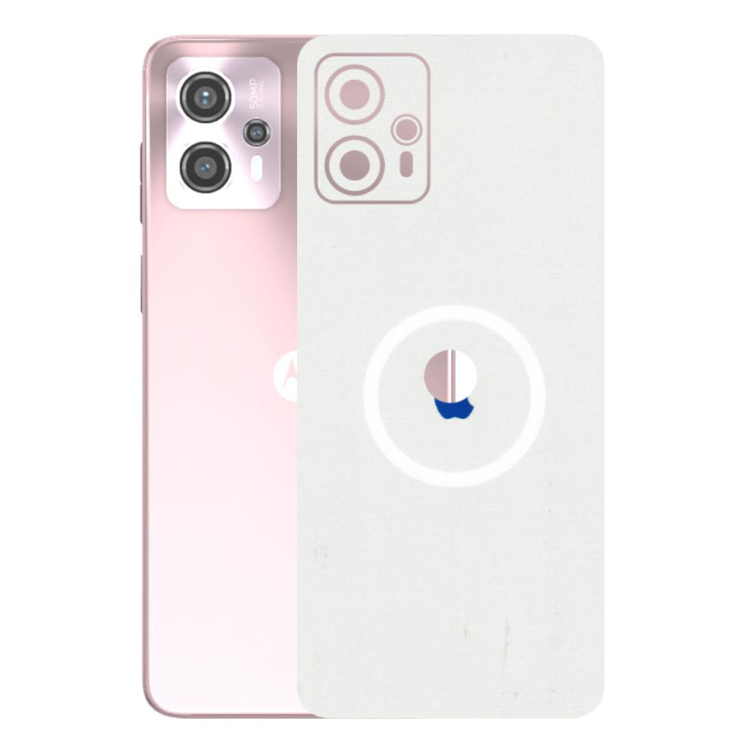 Motorola Phone Skins (All Models) - iPhone Magsafe Logo - 3D Embossed Finish (L-320) Motorola G13