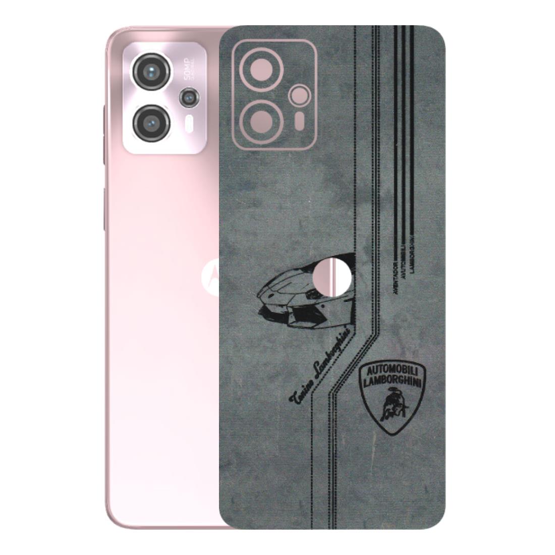 Motorola Phone Skins (All Models) - New Lamborgini Aventador - 3D Embossed Finish (L-321) Motorola G13