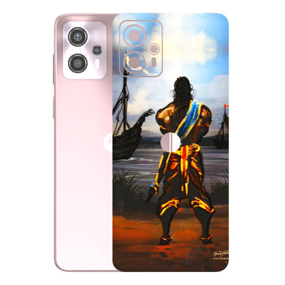 Motorola Phone Skins (All Models) - Heavenly God Figure - 3D Embossed Finish (L-34) Motorola G13
