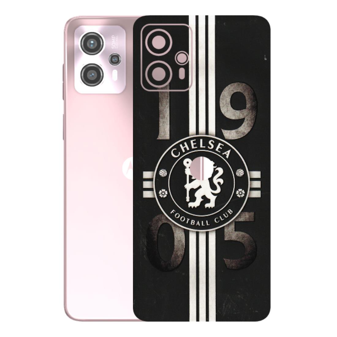 Motorola Phone Skins (All Models) - Chelsea Fan Club - 3D Embossed Finish (L-36) Motorola G13