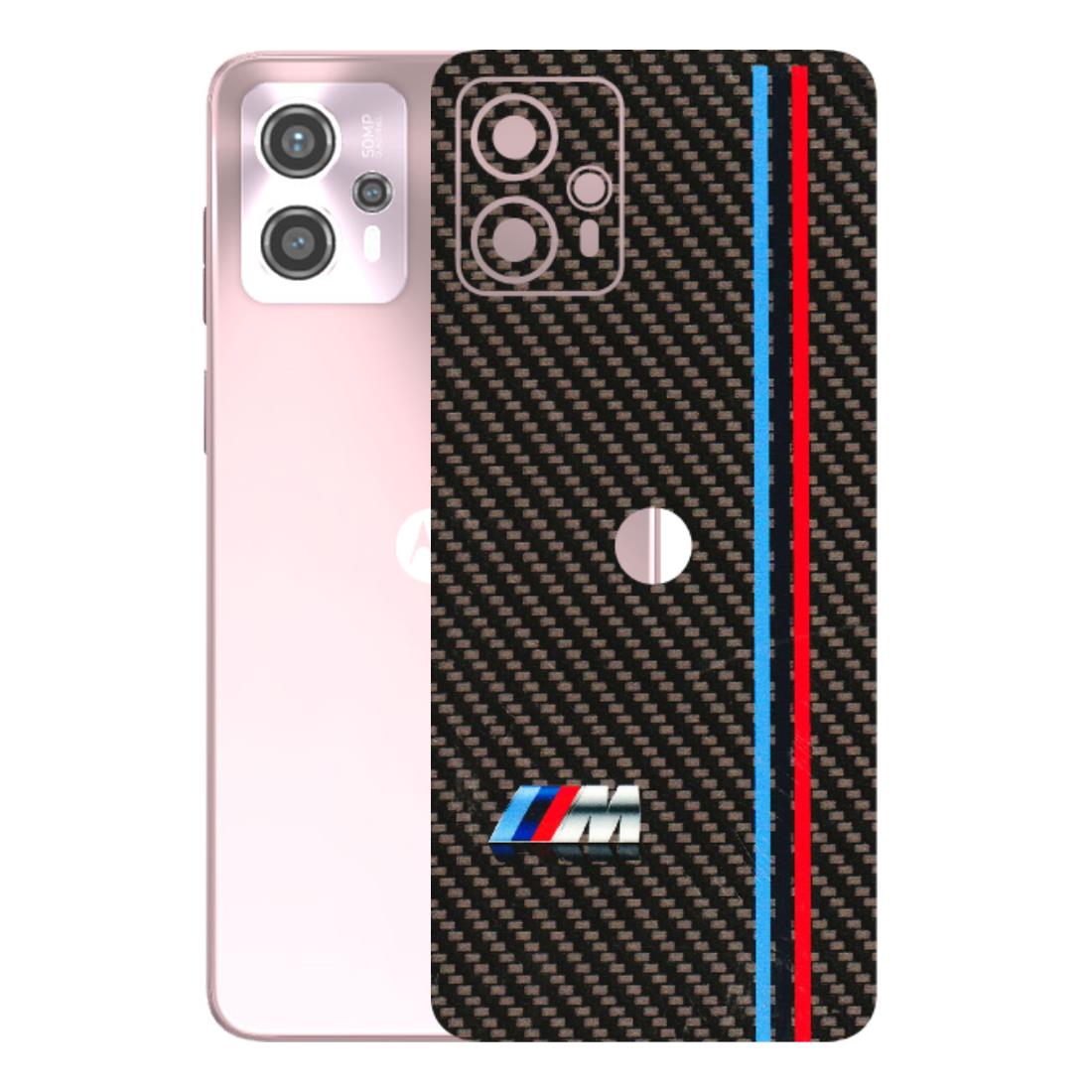 Motorola Phone Skins (All Models) - BM Carbon Fiber Feels - 3D Embossed Finish (L-38) Motorola G13