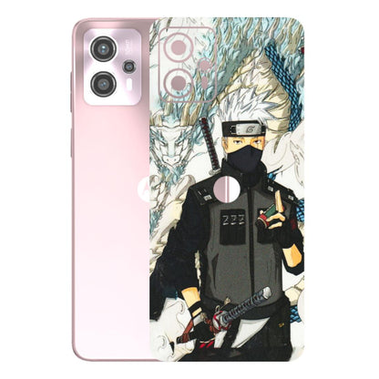 Motorola Phone Skins (All Models) - Kakashi Hatake Naruto Anime - 3D Embossed Finish (L-46) Motorola G13