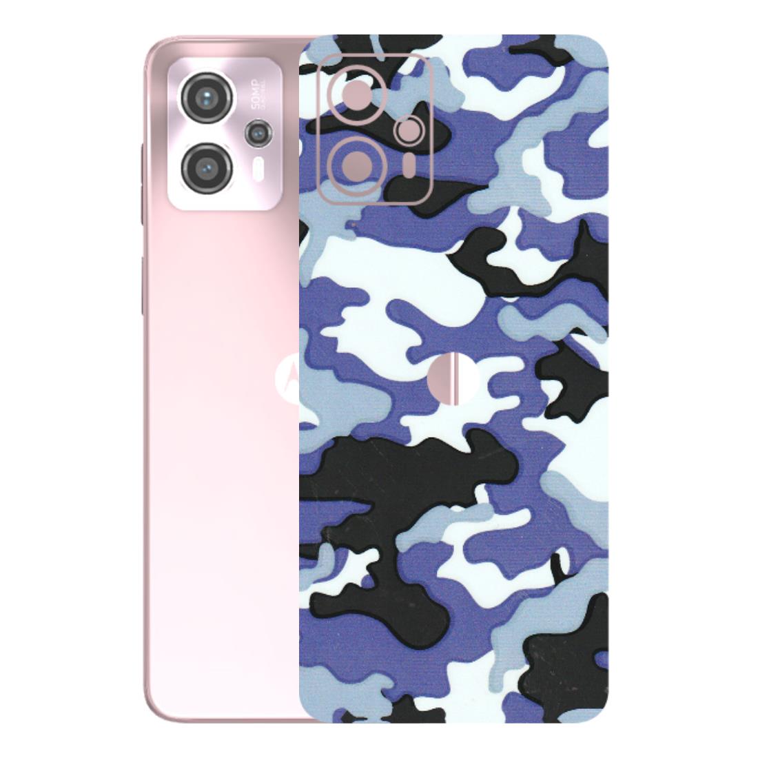Motorola Phone Skins (All Models) - Powerfull Military Camoflauge - 3D Embossed Finish (L-49) Motorola G13