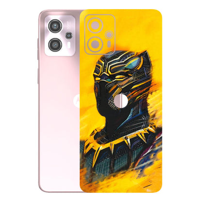 Motorola Phone Skins (All Models) - Yellow Panther - 3D Embossed Finish (L-54) Motorola G13