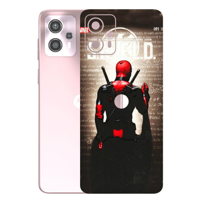 Motorola Phone Skins (All Models) - Deadpool - 3D Embossed Finish (L-56) Motorola G13