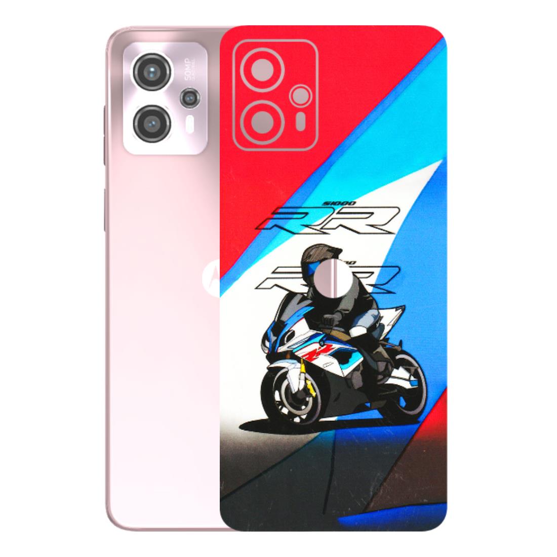 Motorola Phone Skins (All Models) - Bikers Love - 3D Embossed Finish (L-58) Motorola G13