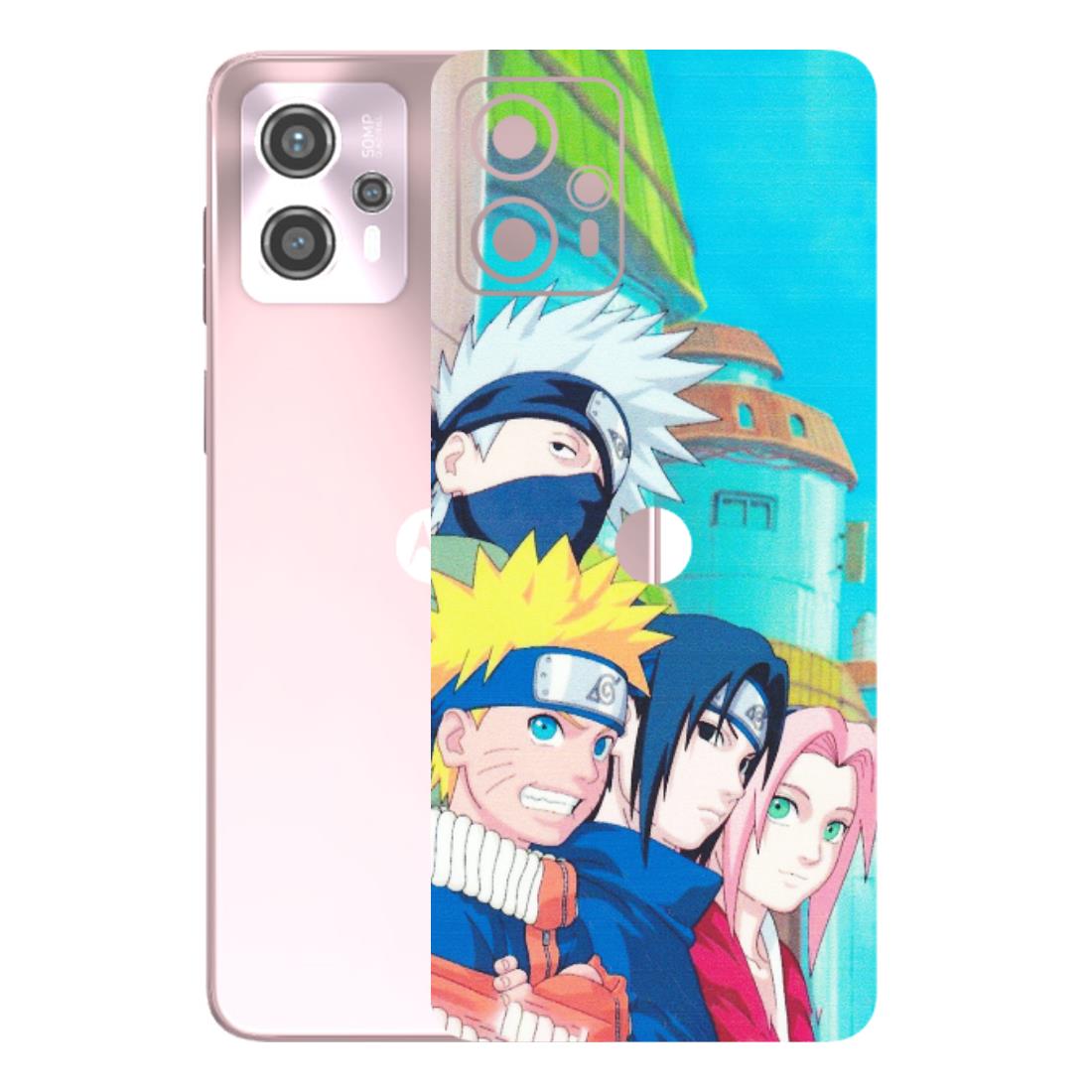 Motorola Phone Skins (All Models) - Team Minato And Kakashi - Matte Finish (M-101) Motorola G13