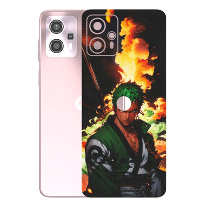 Motorola Phone Skins (All Models) - Roronoa Zoro - Matte Finish (M-102) Motorola G13